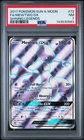 2017 POKEMON SUN & MOON SHINING LEGENDS #72 FULL ART/MEWTWO GX PSA 7