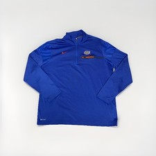 Florida Gators Nike Dri-FIT Men  s Size XL Royal Blue Quarter Zip Pullover