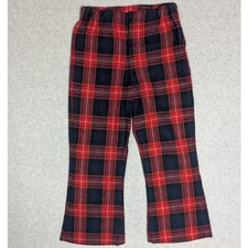 Imp Originals Plaid Pants Kids Size 6 Red Vintage Tartan Holiday Academic Preppy