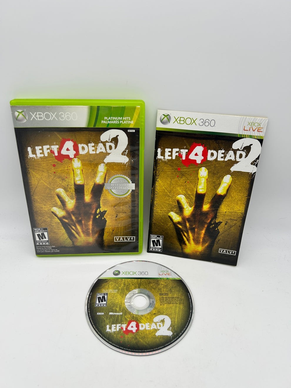 👻 Left 4 Dead 2 Xbox 360 PAL FR