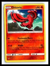 Carta Pokemon Oricorio Reverse Holo Guardiani Rising 14/145 R NM