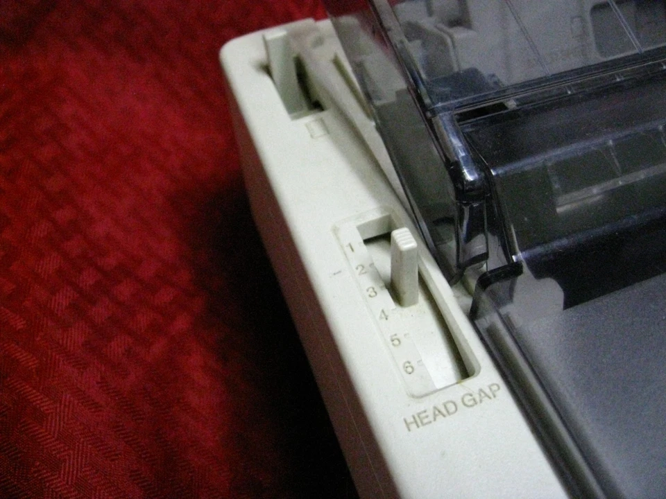 Panasonic KX-P2135 24pin color Dot-Matrix Printer Quiet Vintag Pin+regular paper - Image 4 of 4