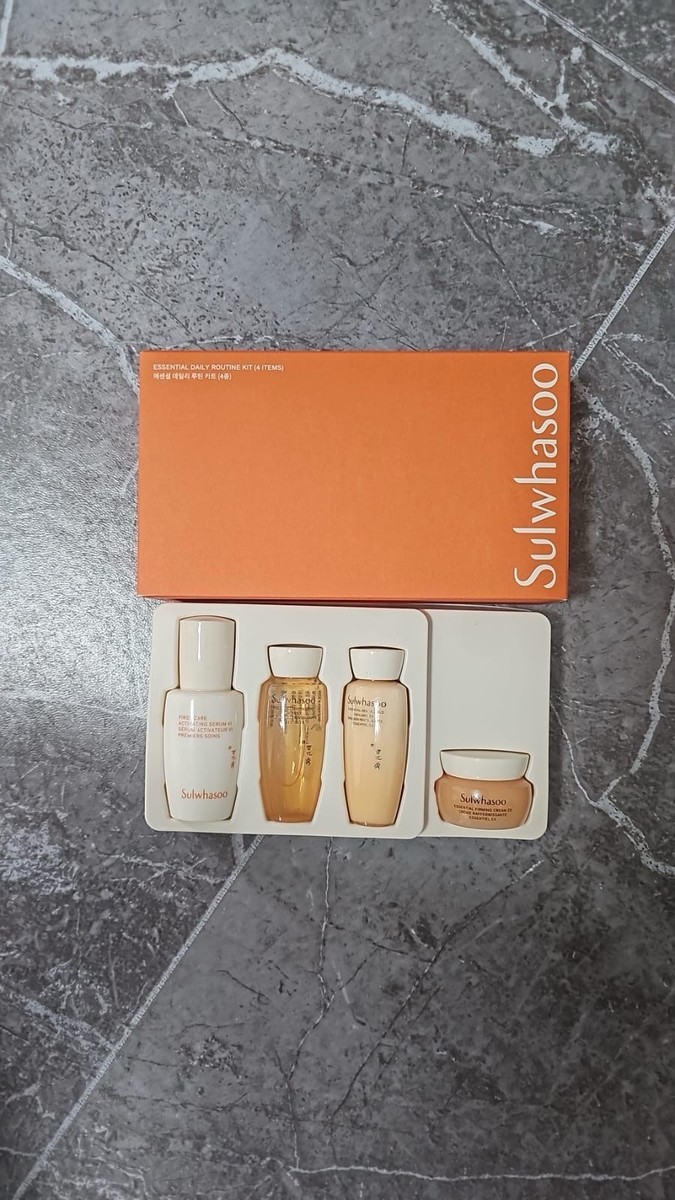 Sulwhasoo Essential Daily Routine Kit 4 Items Anti Wrinkle