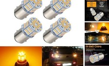 iFunyLED 4PCS LED Bulb Turn Signal Light 12V-24V Super Bright 1157 Amber Yellow