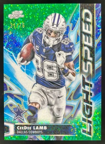 2025 Topps Cosmic Chrome CeeDee Lamb Base (RAW)