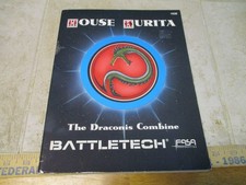 FASA Battletech House Kurita - The Draconis Combine- 1620 VTG Sourcebook Book