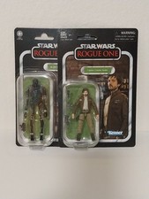 Hasbro Star Wars Rogue One Cassion Andor & K-2SO Vintage Collection.