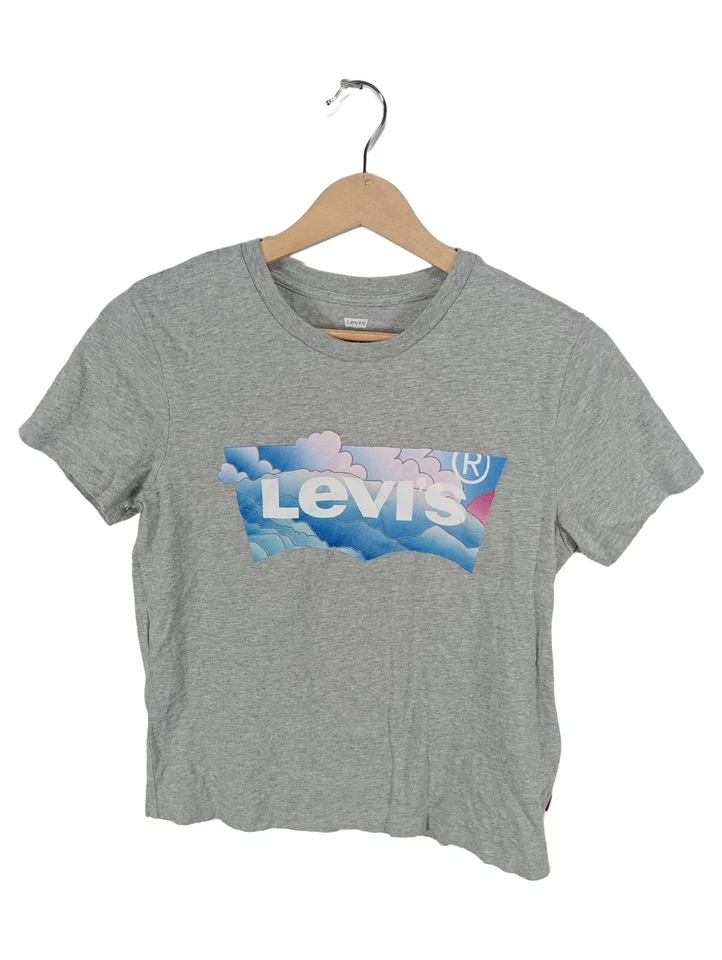 Levi's T-shirt Homme Gris Logo Casual Coton (EU 44, INT XS) - Photo 1/3