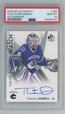 2016-17 Upper Deck SP Authentic Future Watch Auto Thatcher Demko RC Auto 836/999
