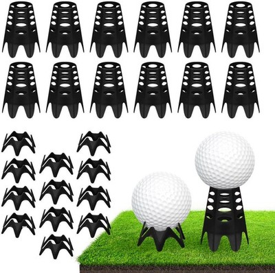 Golf Simulator tees, 22Pcs Plastic Golf Mat Tees for Home Outdoor or Indoor Golf