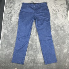 Banana Republic Blue Jean Sloan Fit Ankle Slim Pants Trousers Women's Size 8