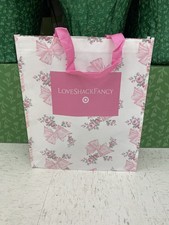 LoveShackFancy x Target Pink White Floral Theme Reusable Tote Bag LTD Edition