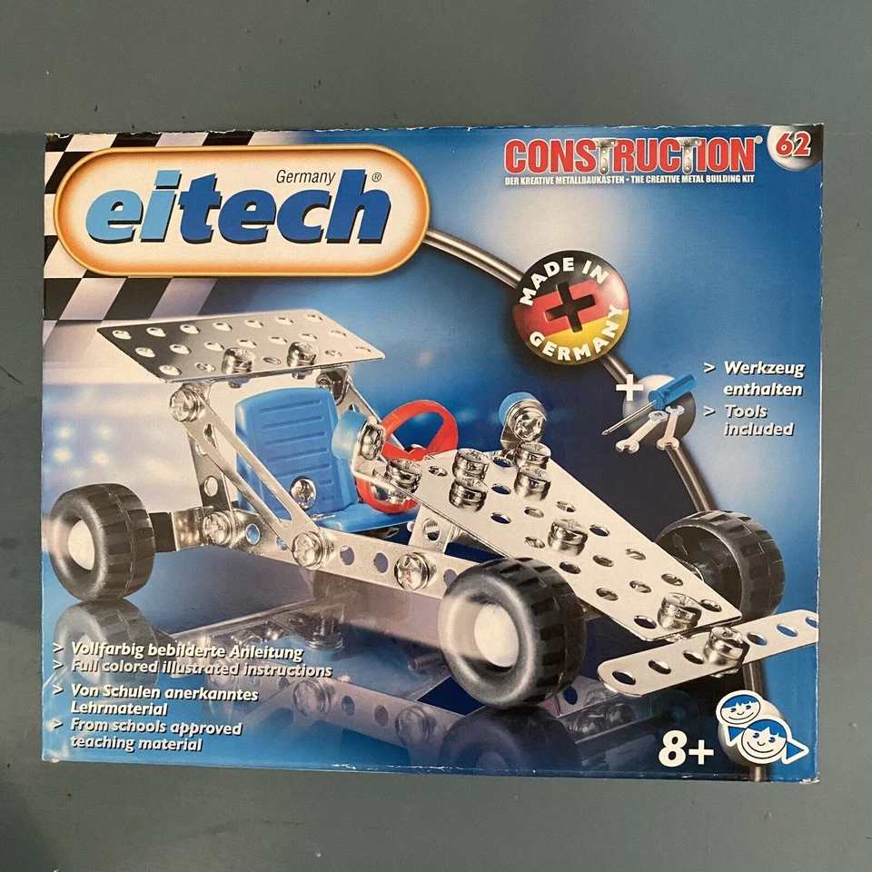 Eitech Germany Dragster Hot Rod Toy Set 62 New! - Image 3 of 4