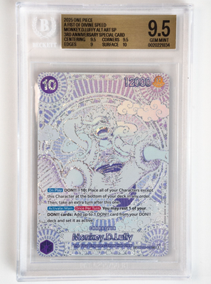 Monkey.D.Luffy (119) (SP) OP05-119 A Fist of Divine Speed Foil for
