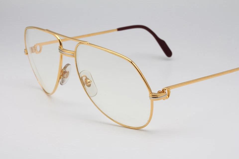 Vintage Cartier Vendome eyeglasses made in France 1983 - Bild 2 von 4