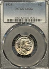 1928 BUFFALO NICKEL PCGS MS66