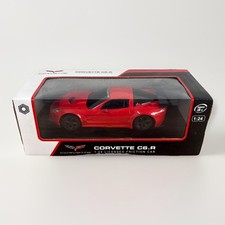 Corvette Red C6.R 1:24 Licensed Friction Car Ages 3+ New Sealed