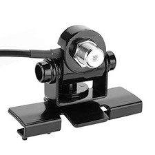 Car Ham Antenna Mount Bracket for Mobile Radio Clip Trunk Black