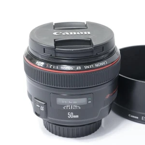 Canon EF50mm F1.2L USM Lens EF Mount Standard Prime Full Frame from Japan D0710