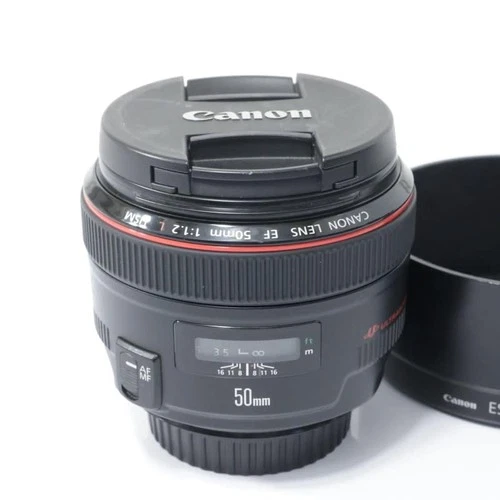 Canon EF50mm F1.2L USM Lens EF Mount Standard Prime Full Frame from Japan D0710