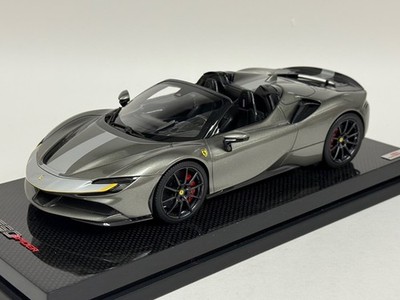 1/18 MR Collection Ferrari SF90 Spider Grigio Ferro Metallic  49 pcs FE032E