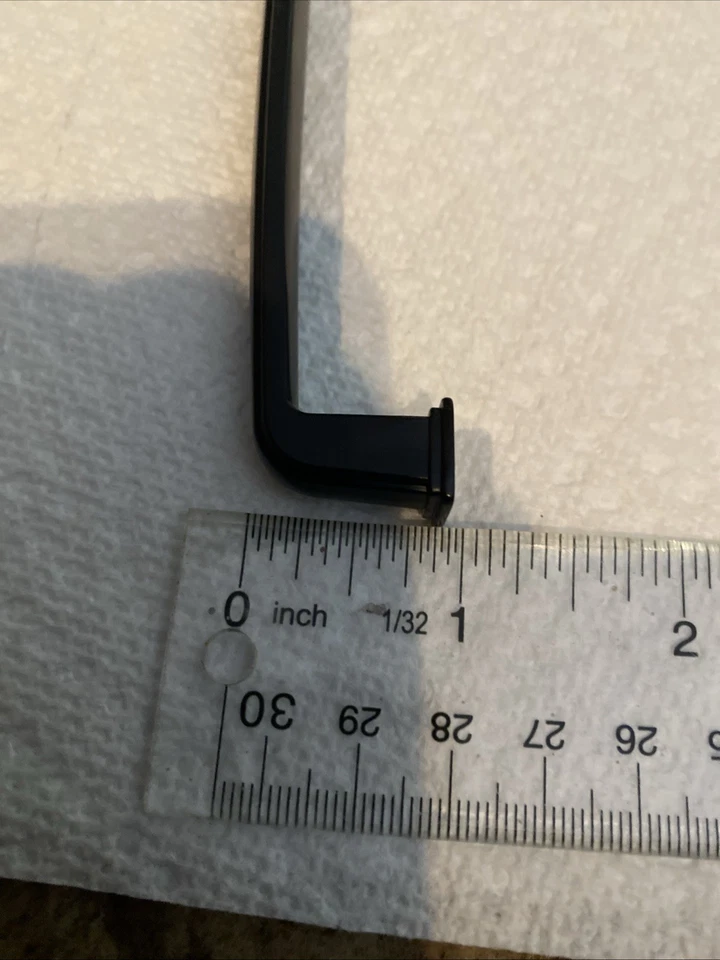 Cabo de armário de cozinha preto fosco 5 polegadas pacote com 5 WHR032 - Imagem 2 de 3