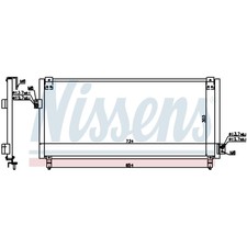 Condensateur Subaru IMPREZA