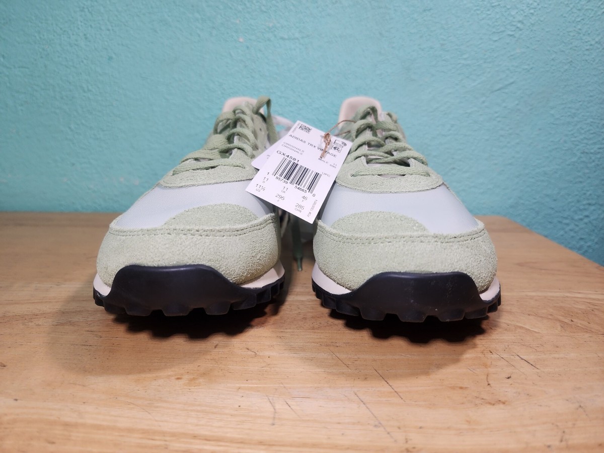 Men's ADIDAS Originals TRX Vintage Classic Athletic Sneakers Green