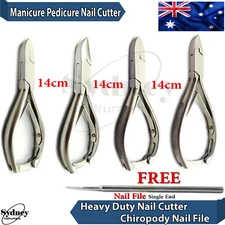 Toe Nail Clippers Chiropody Heavy Duty Cutters Extra Thick Nails Podiatry