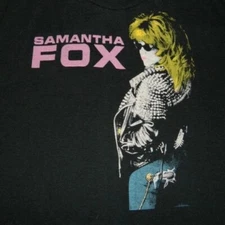 SAMANTHA FOX I WANNA HAVE SOME FUN TOUR T-Shirt AM286