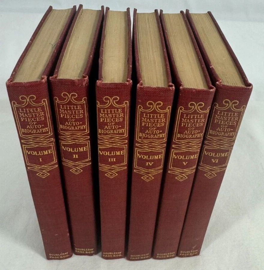 Little Masterpieces of Autobiography от Doubleday, Page & Co. (1908) - полная - Изображение 2 из 4