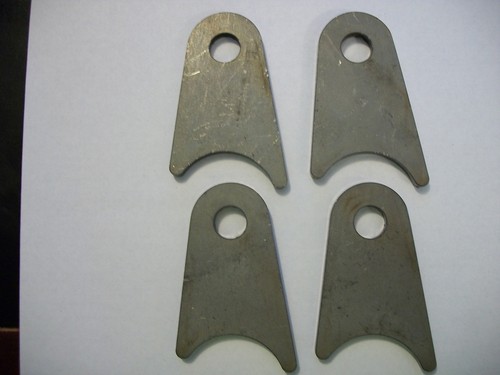 FMR SOLDÓ LA PESTAÑA DEL CUERPO, PESTAÑAS DEL CHASIS, ORIFICIO DE 1/2", 3/16" DE ESPESOR, PAQUETE DE 4 LARGOS DE 2 1/4" - Imagen 2 de 2