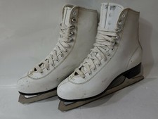 Women's Imperial Ice Skates, White Size 8 Winter Hockey outside fun 