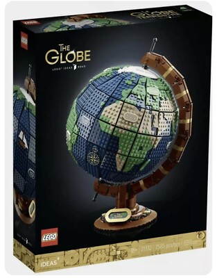 LEGO Ideas The Globe 21332 Brand New Adult Sealed Set (2585 Pcs 