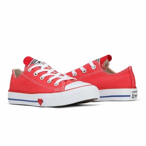 converse ladies red