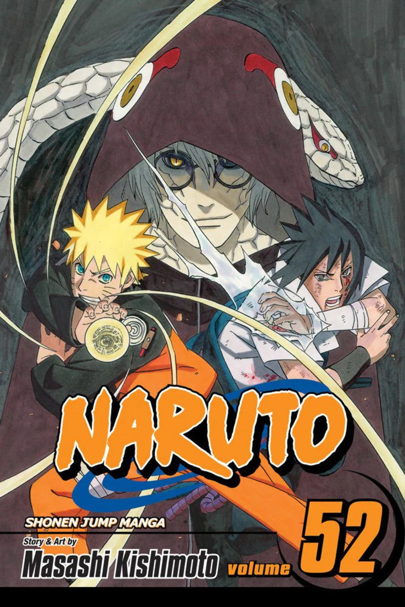 Naruto Vol 52 Used Manga English Language Graphic Novel Comic Book