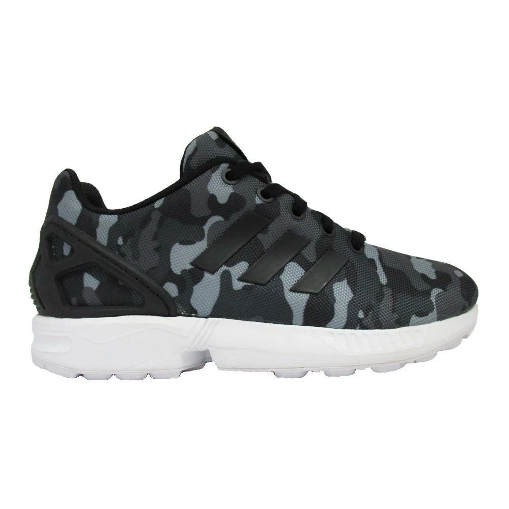 Adidas originals zx deals flux junior black
