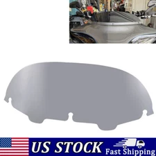For Harley Street Electra Street Glide 1996-2013 7" Windshield Windscreen Smoke