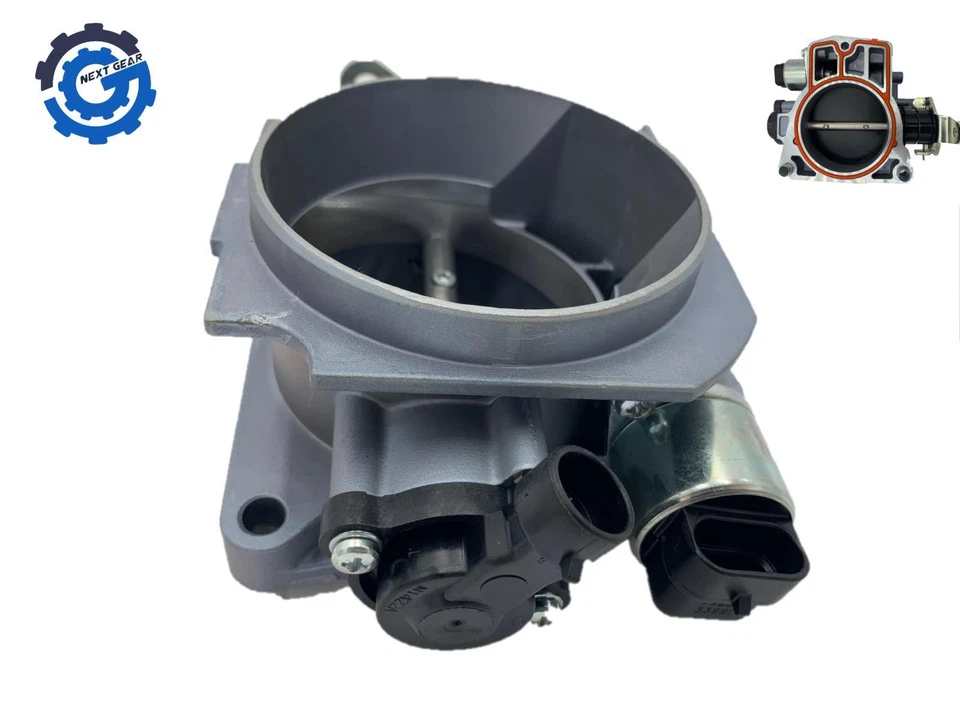 8M4502092 Mercury Mercruiser Marine Throttle Body V8 Block w/ Sensor 17113209 - Image 2 of 4