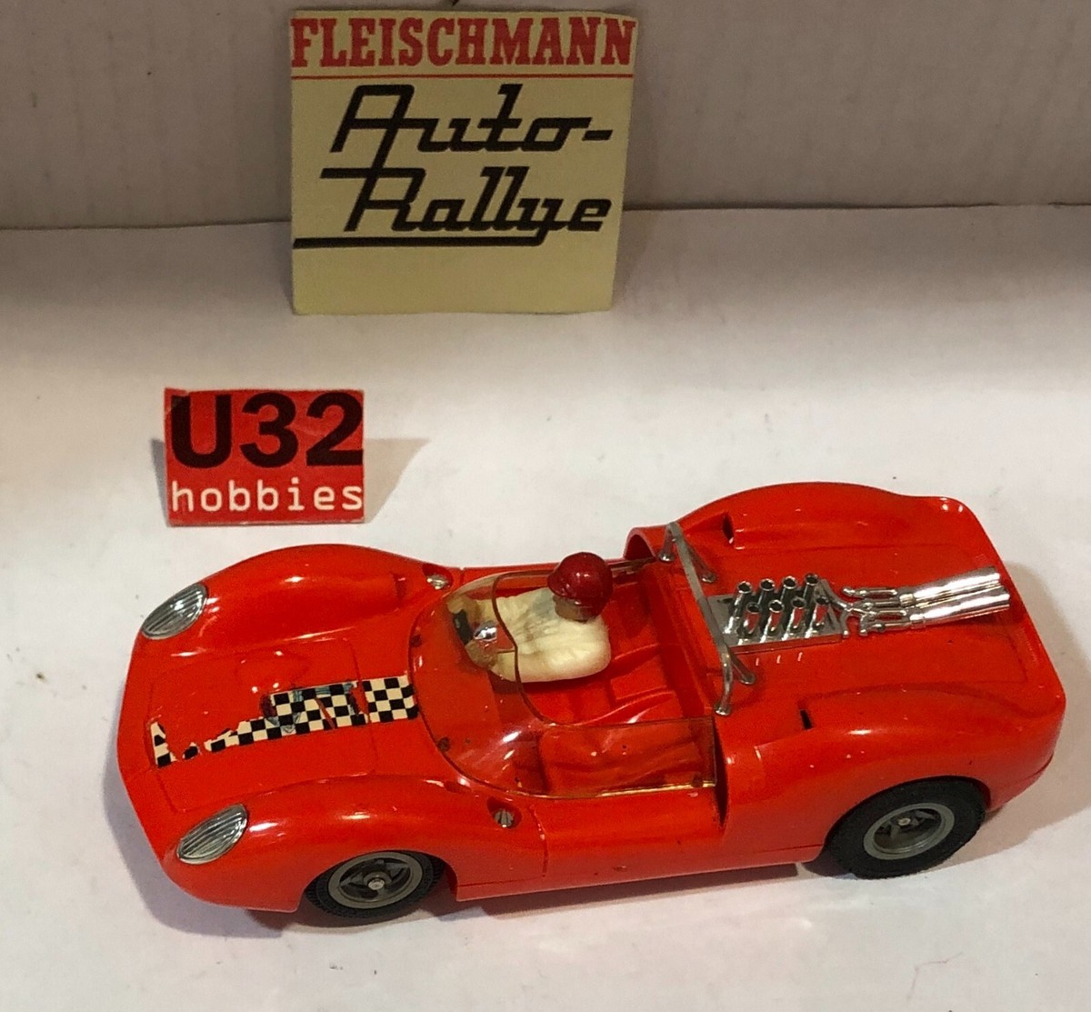 Fleischmann Auto Rallye Lotus 40 Verte Slot Car 1:32 Réf. 3210