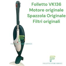 FOLLETTO VK136/VK135 NUOVO TUTTO ORIGINALE  RARO VORWERK SPAZZOLA HD40/36 NUOVA
