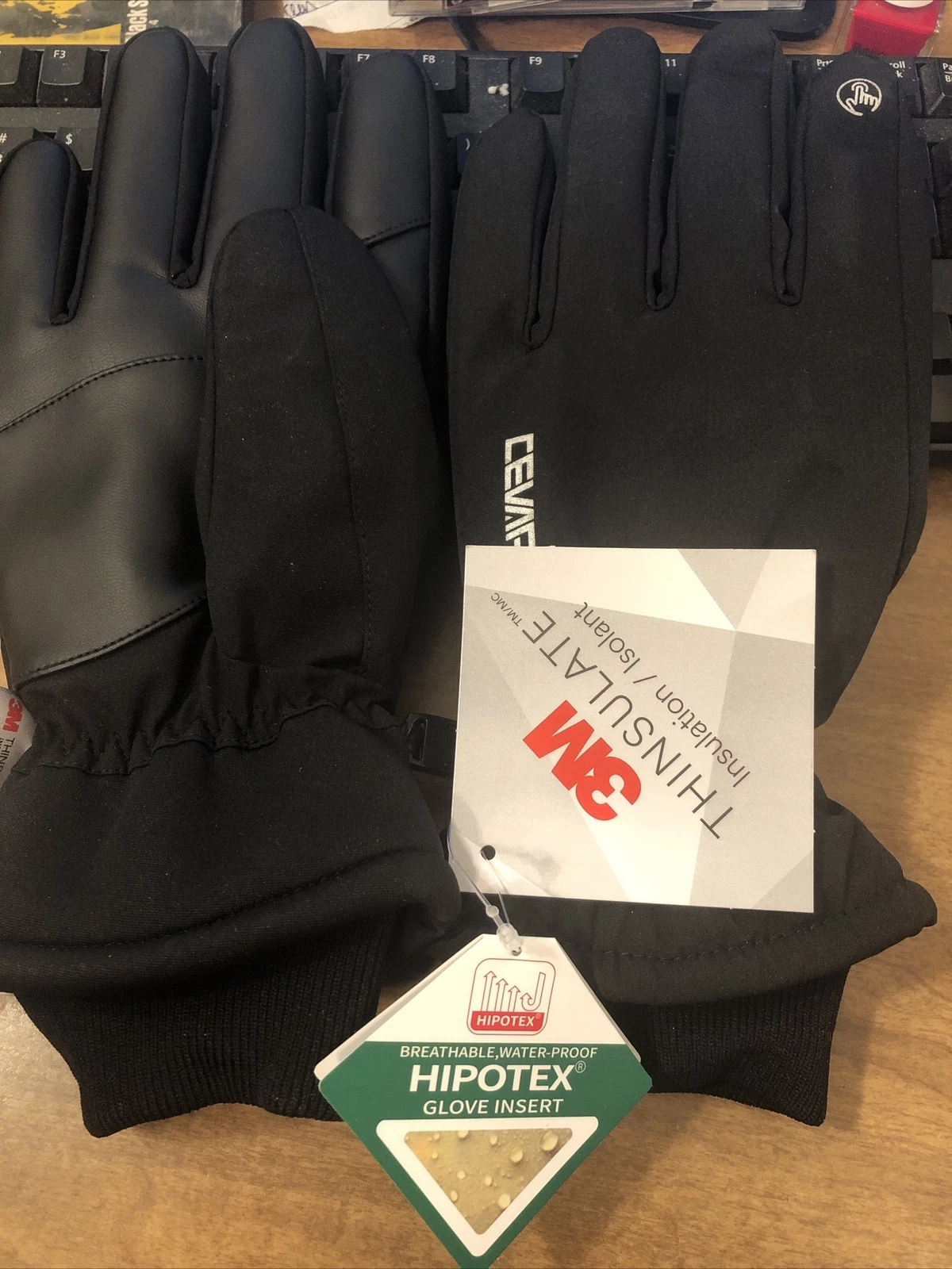 CEVAPRO 3M THINSULATE INSULATION ISOLANT With HIPOTEX Winter Gloves Size LARGE