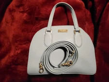 Kate Spade Laurel Way Mini Reiley Dome Satchel Crossbody CondLight Blue WKRU5639