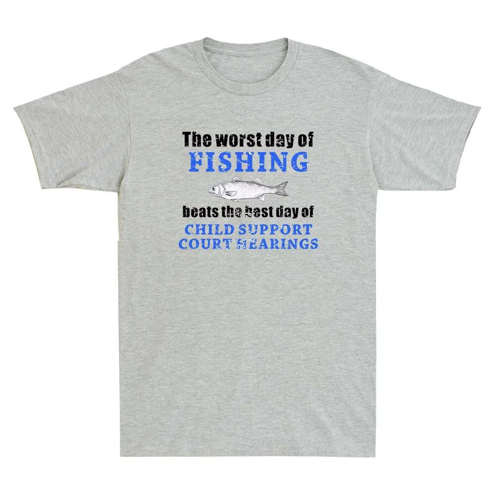 The Worst Day of Fishing Beats The Best Day Of Child Support Retro Men's T-Shirt
Opens in a new wind