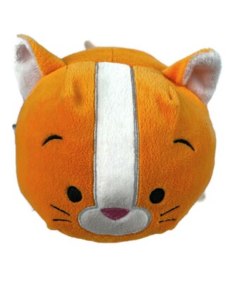 BUN BUN Kit Kit Cat Orange Tabby Stacking Plush Stuffed Doll Toy