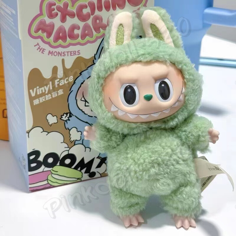 【正規品】LABUBU Exciting Macaron Green Grape Green Grape Labubu - THE MONSTERS Exciting Macarons Vinyl