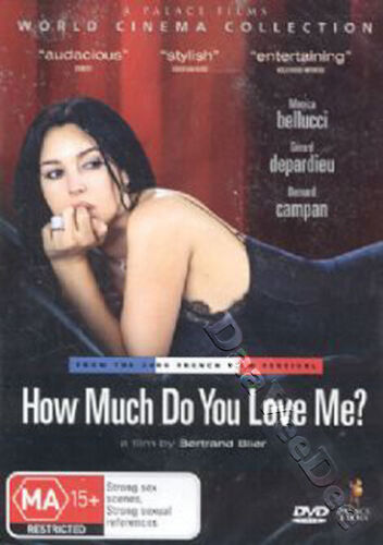 How Much Do You Love Me? NEW PAL Erotic DVD Bellucci De - Picture 1 of 1