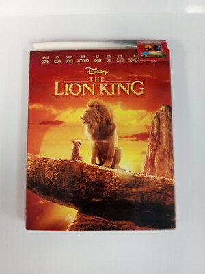 Disney Lion King 2019 Target Gallery Book 4K UHD Blu-ray Set Complete Near Mint