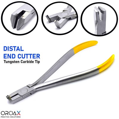 Distal End Cutter Flush Cut Dental Orthodontic Hold Archwire Plier TC 13cm