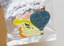 1997 Bell South Mobility  Derby Festival Balloon Race Pin
